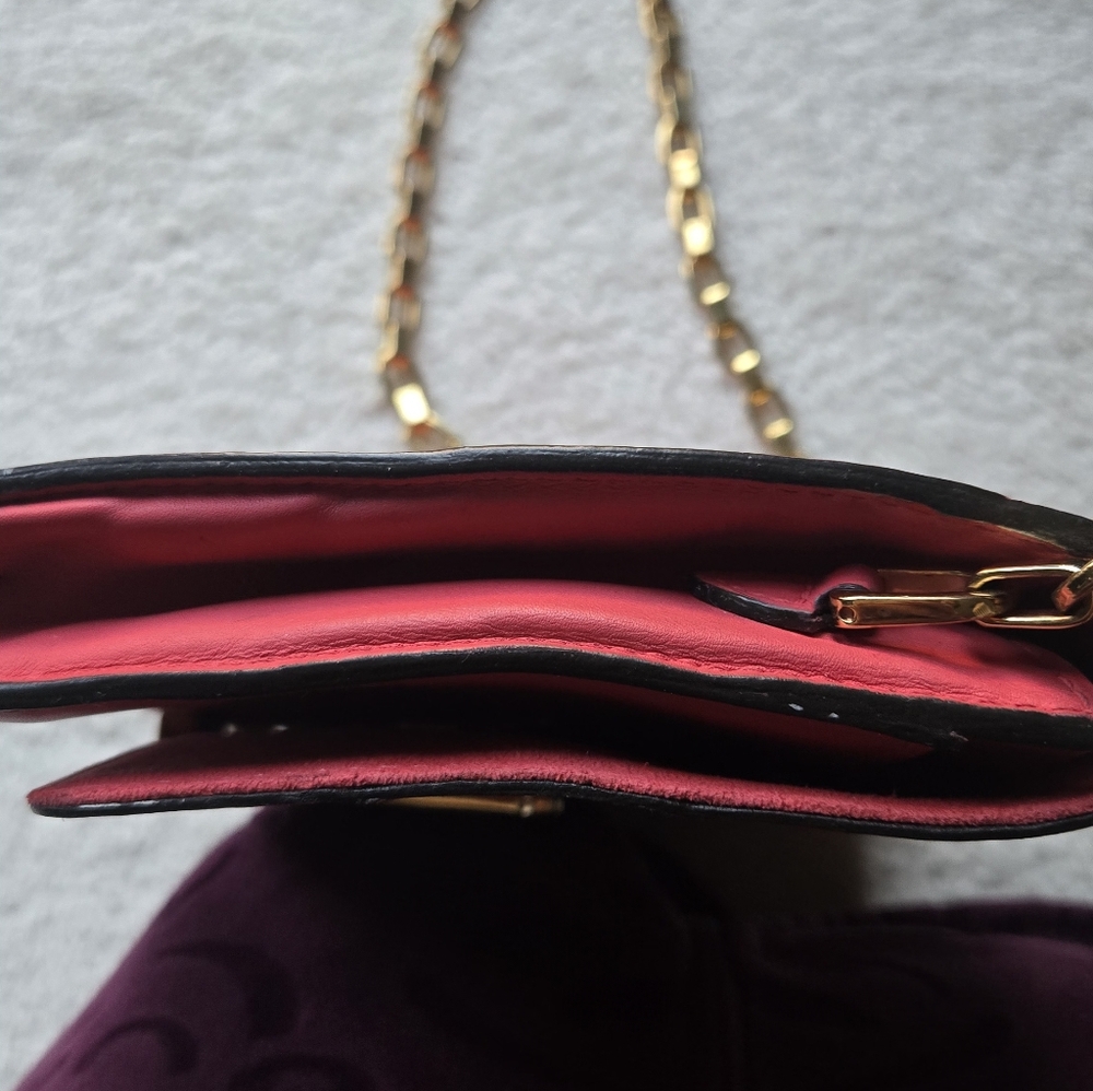 Louis Vuitton Pink Calfskin Leather Chain Louise MM Bag - Picture 4 of 10